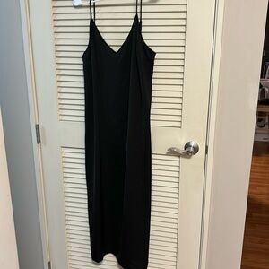 Satin midi dress